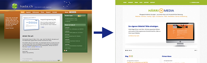 Homepage-Vergleich alt-neu