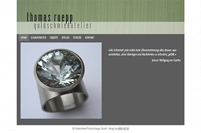 Website von Thomas Ruepp