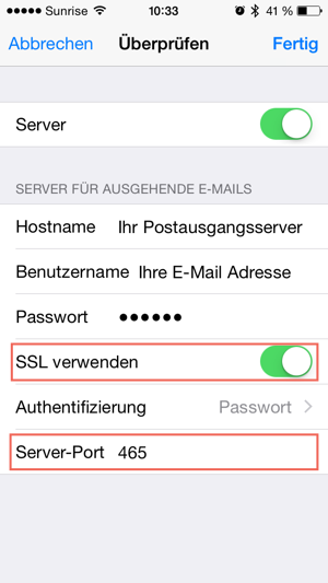 iPhone Mail