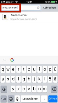Schnellsuche 1