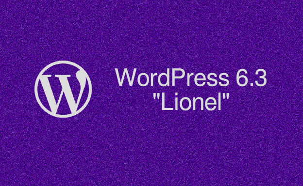 WordPress 6.3 Lionel
